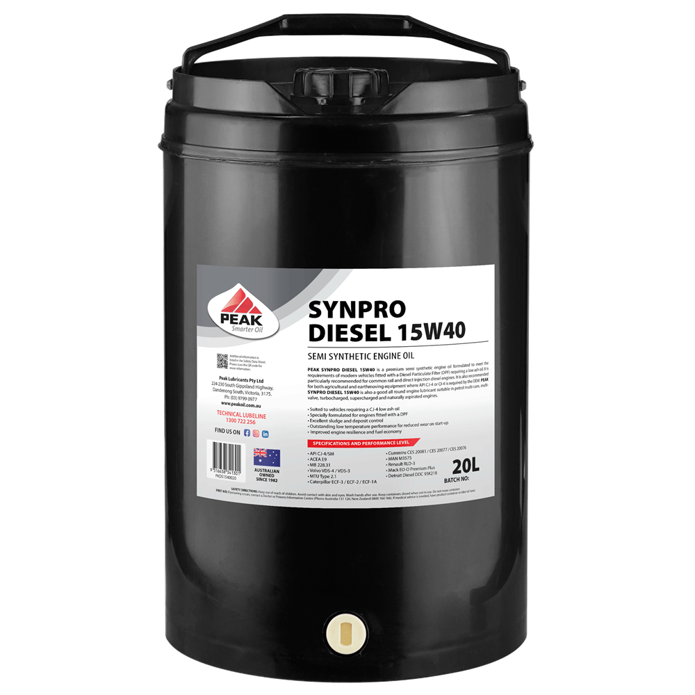 PEAK SYNPRO DIESEL 15W40