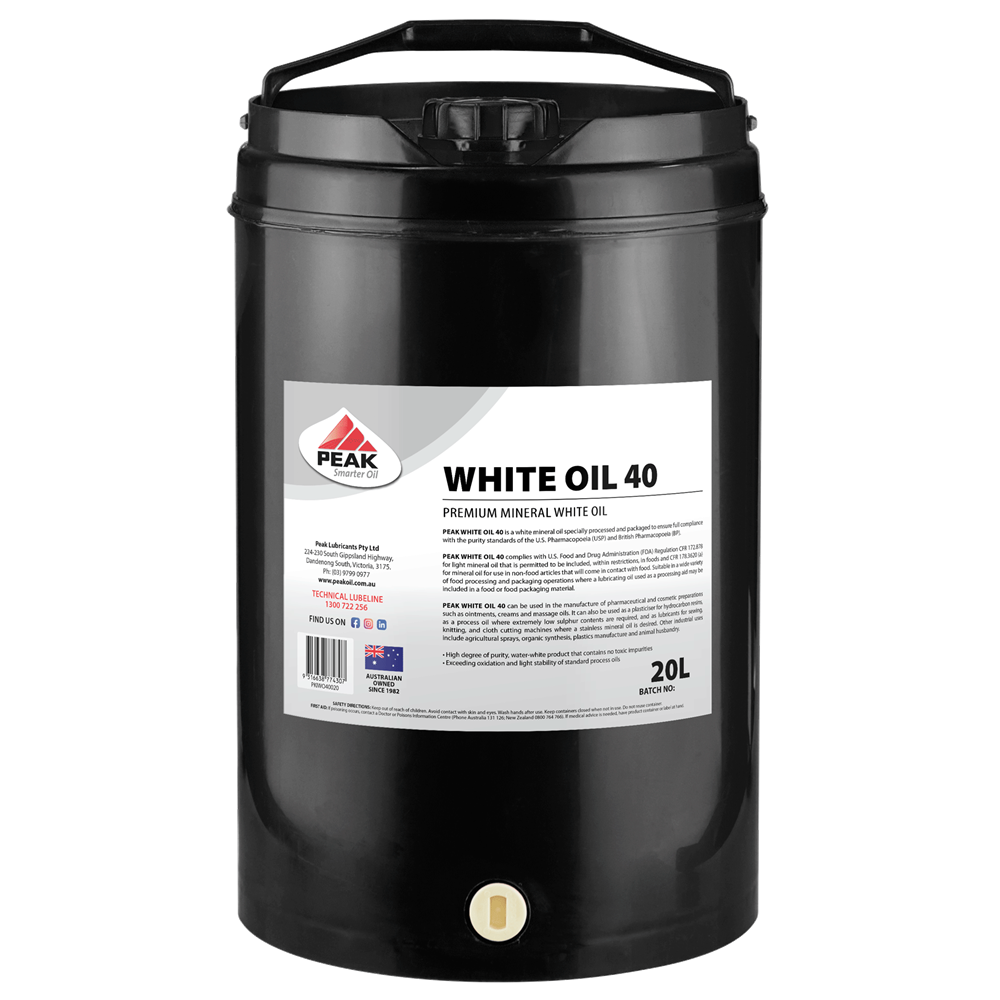 PEAK WHITE OIL 40