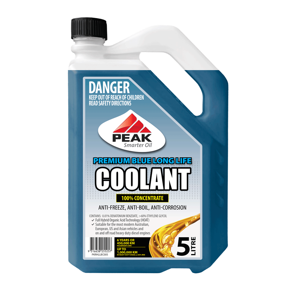 PEAK PREMIUM LONG LIFE BLUE COOLANT CONCENTRATE