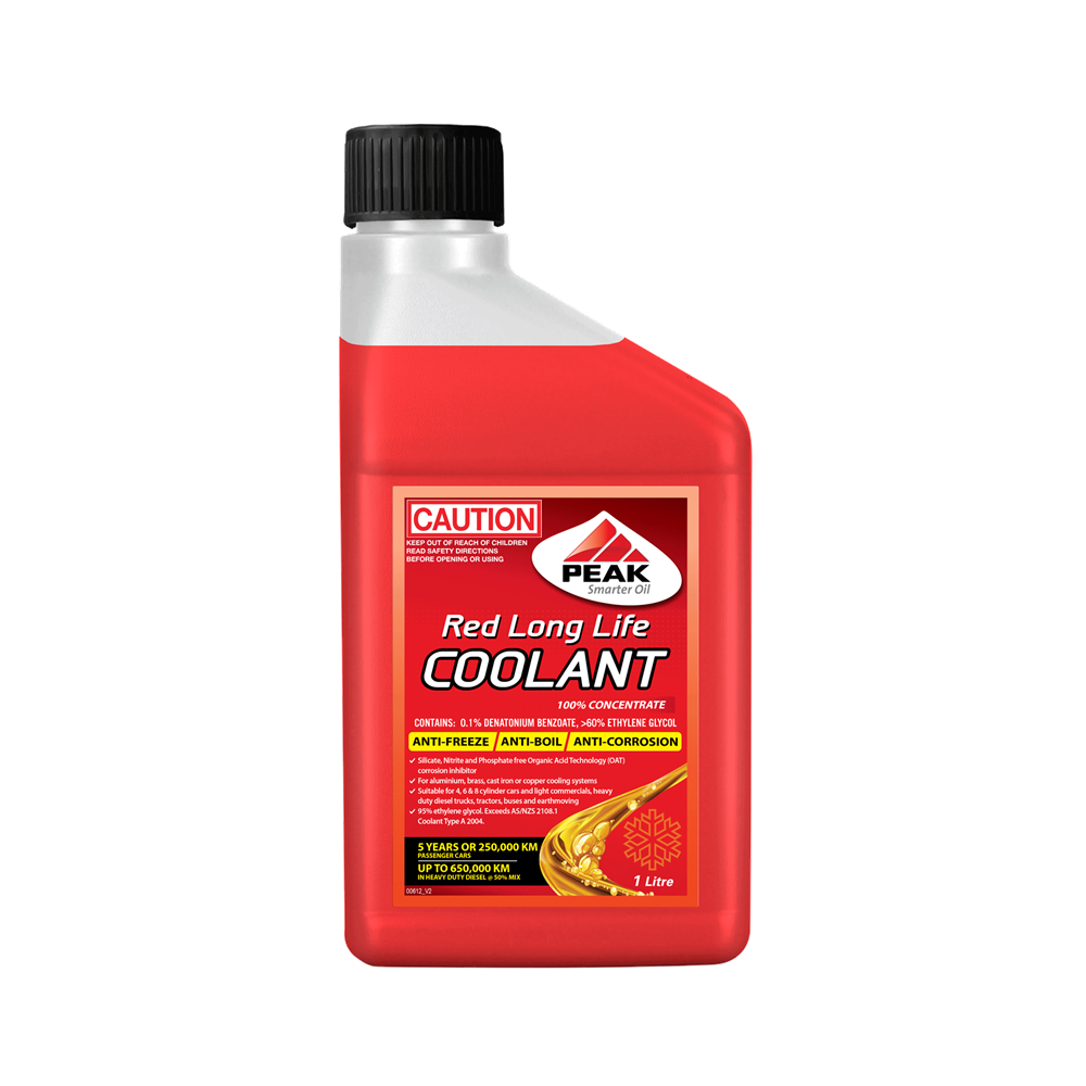 PEAK RED LONG LIFE COOLANT CONCENTRATE