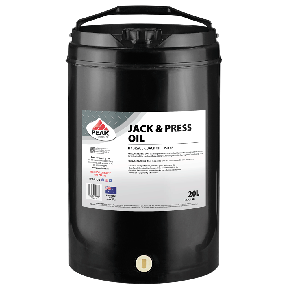 PEAK JACK & PRESS OIL