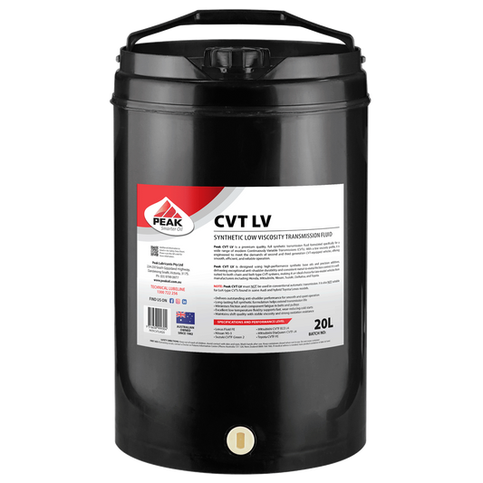 PEAK FULL SYNTHETIC LOW VISCOSITY CVT FLUID