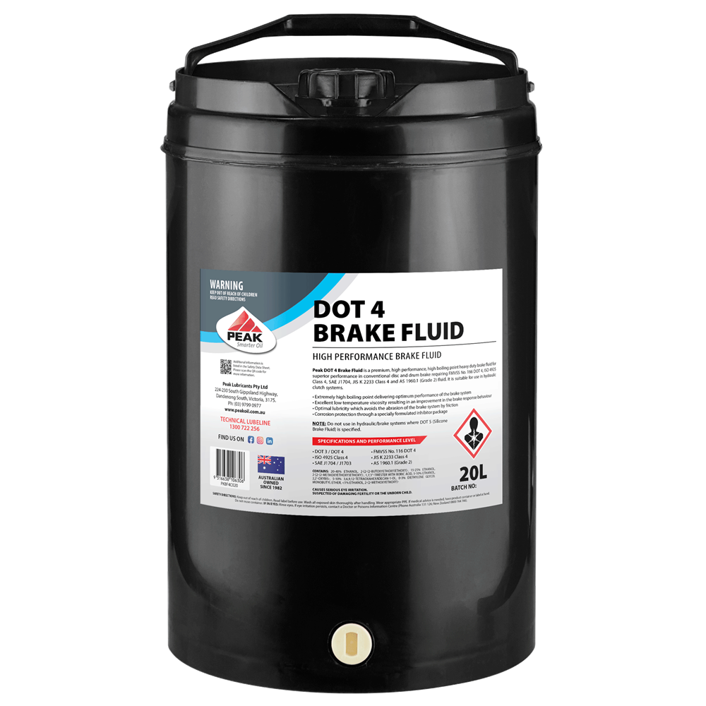 PEAK DOT 4 BRAKE FLUID