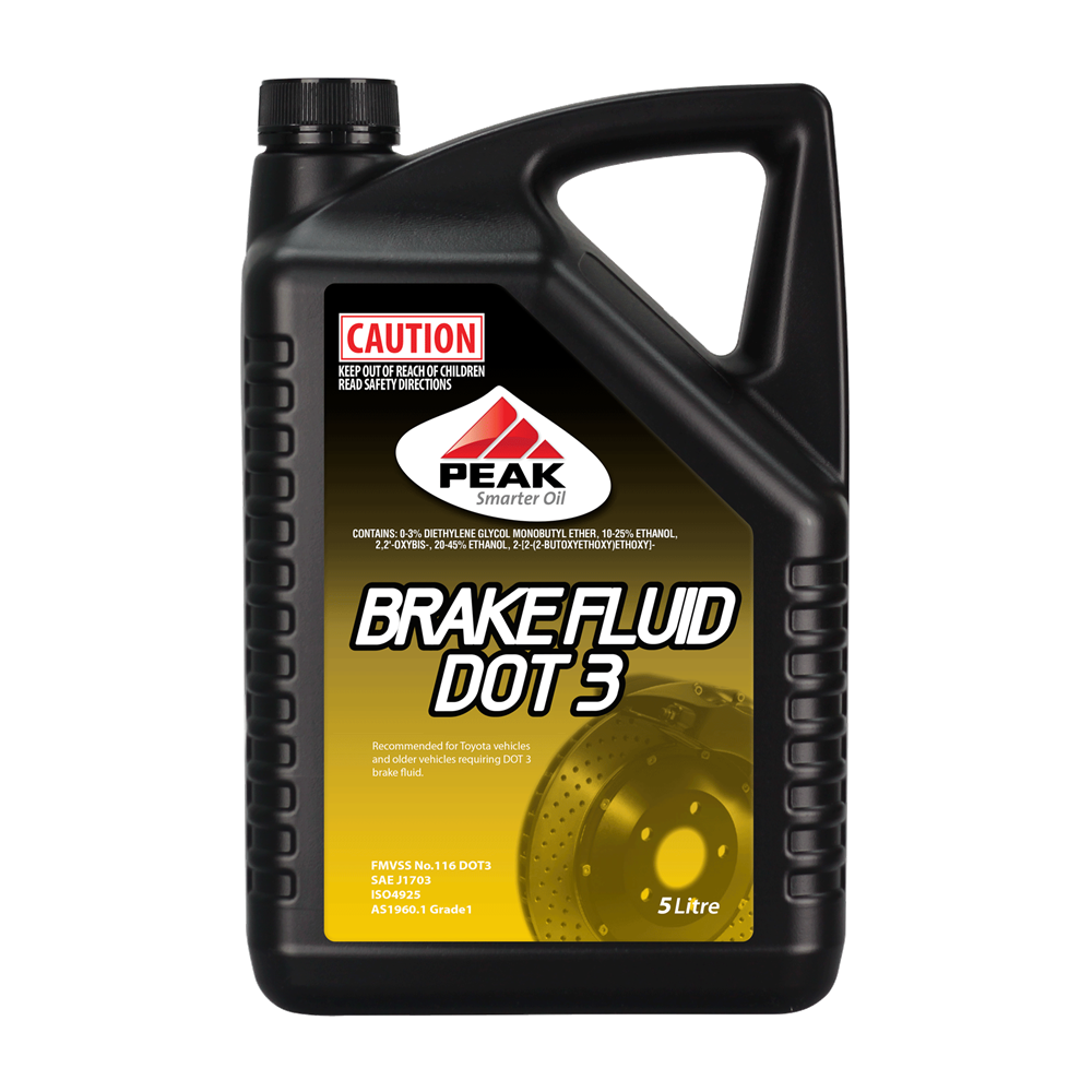 PEAK DOT 3 BRAKE FLUID