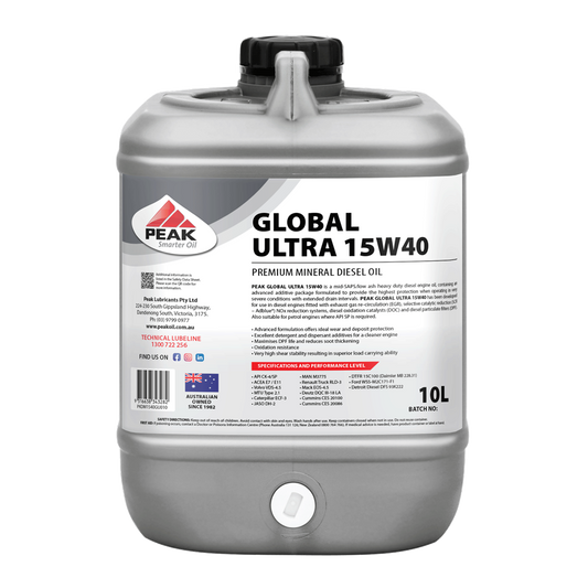 PEAK GLOBAL ULTRA 15W40