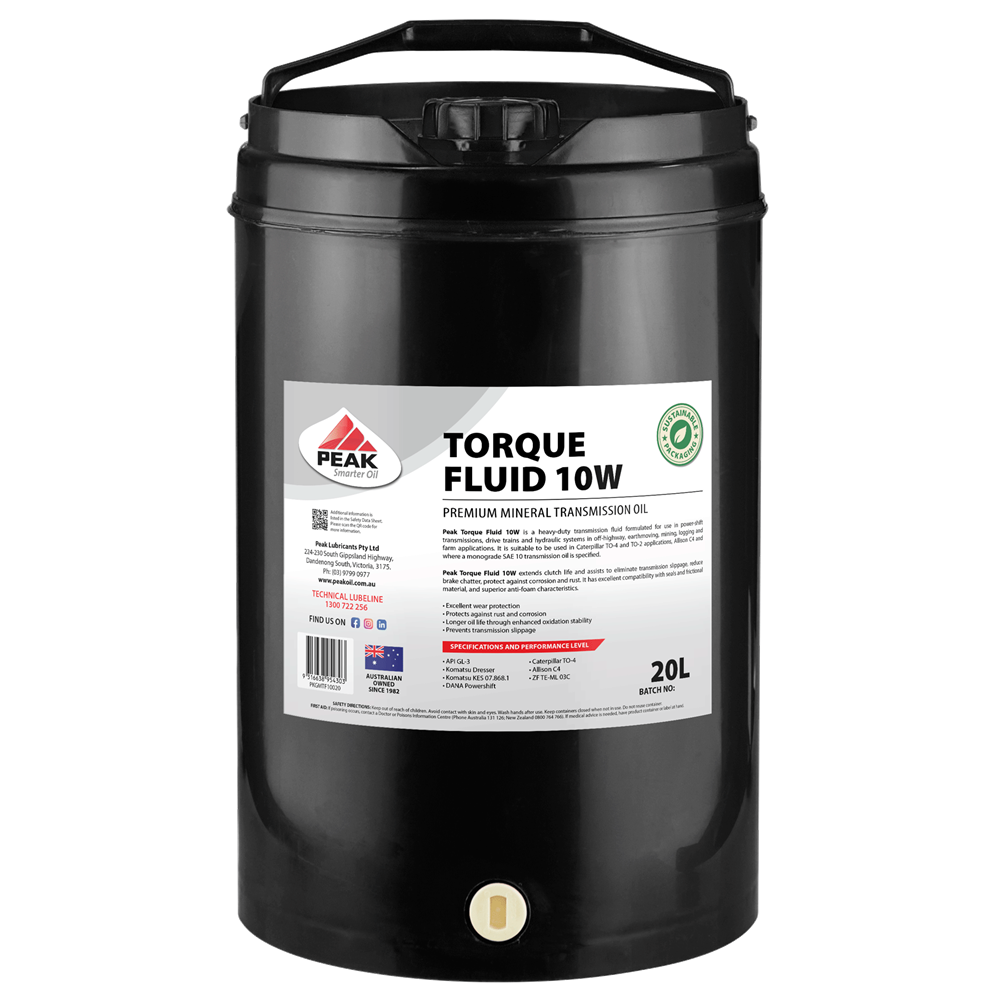 PEAK TORQUE FLUID 10W