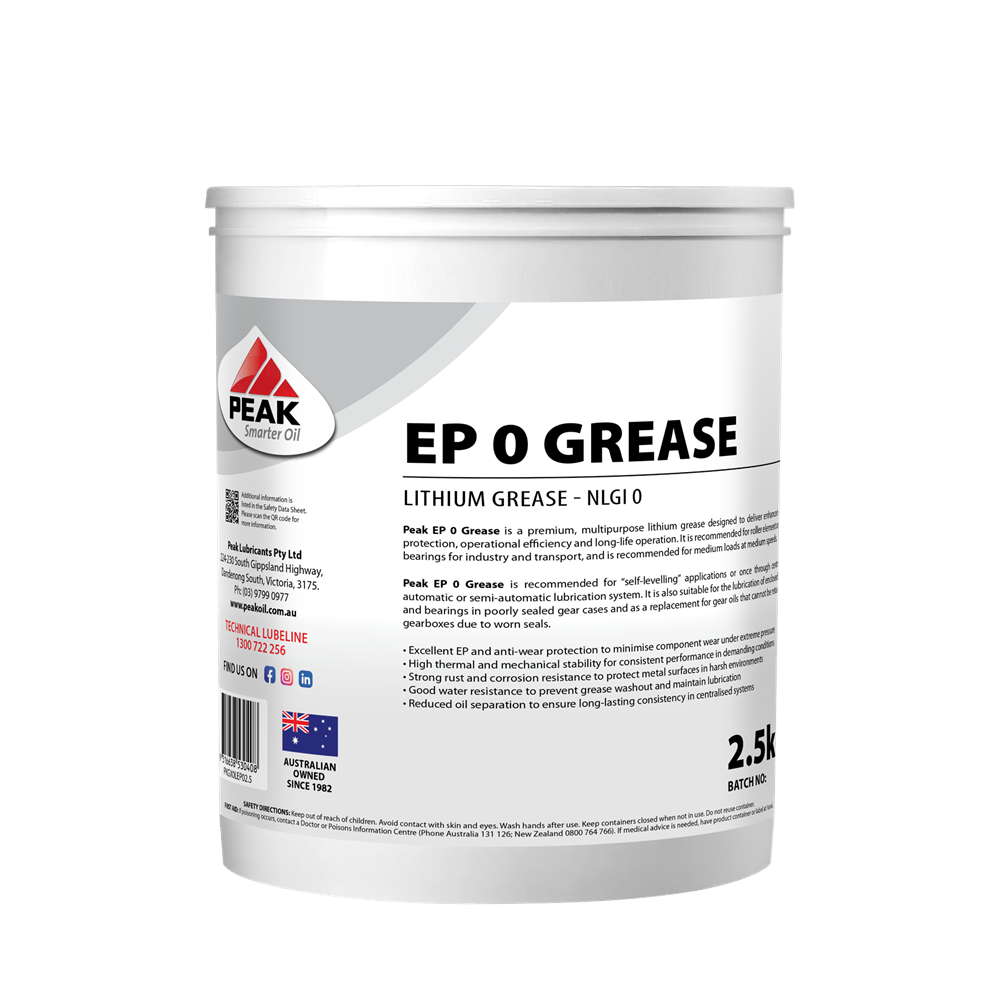 PEAK EP 0 LITHIUM GREASE