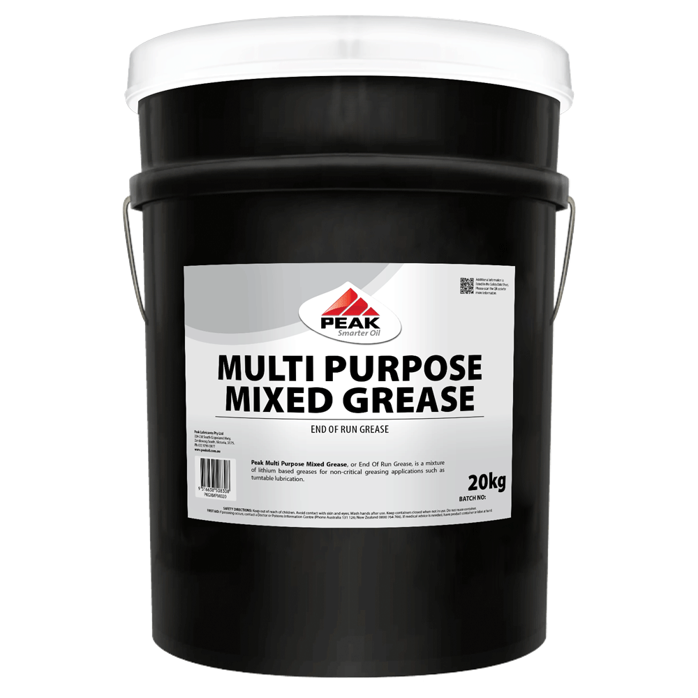 PEAK MULTI PURPOSE MIXED GREASE (END OF RUN)