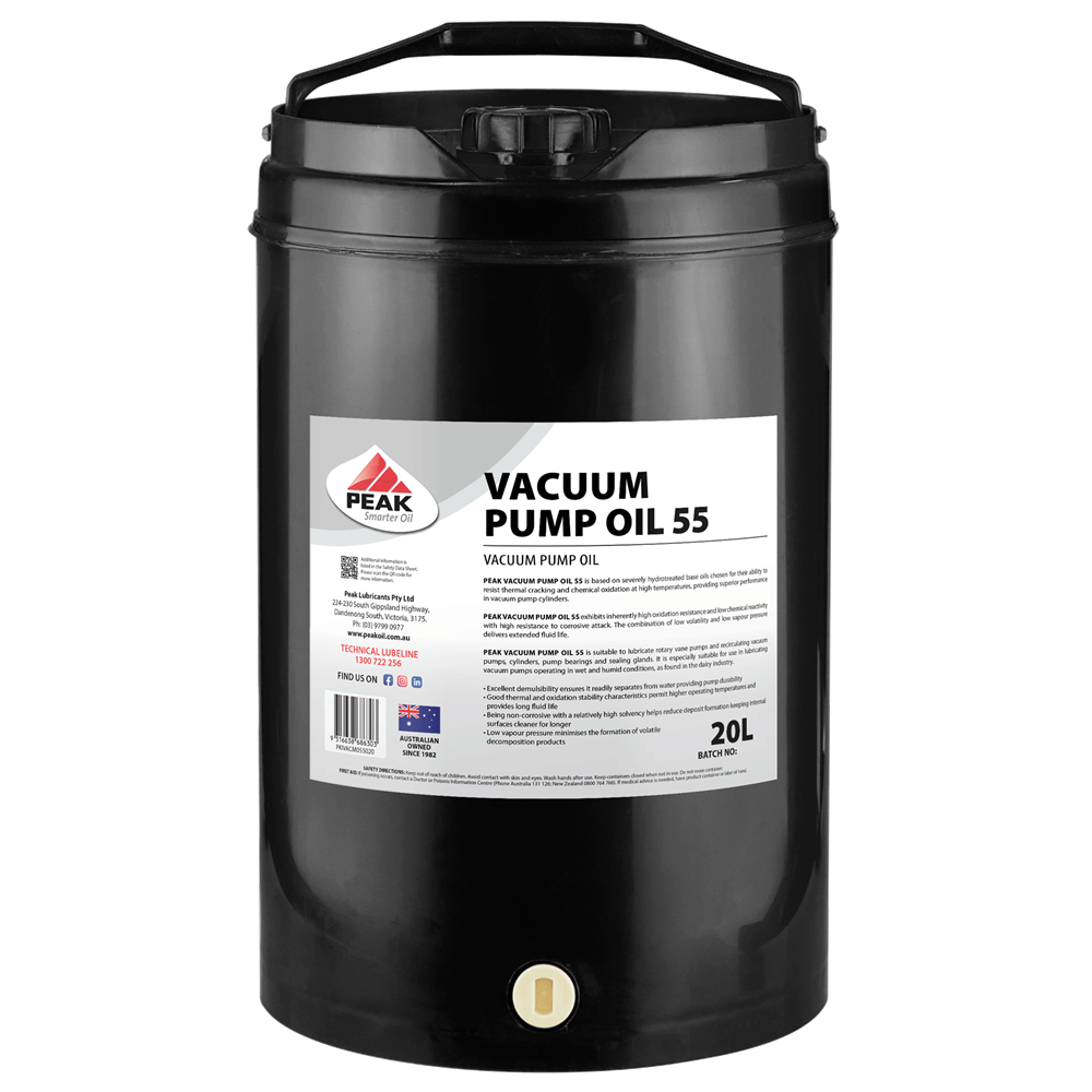 PEAK VACUUM PUMP OIL 55