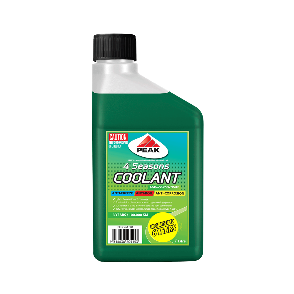 PEAK 4 SEASONS COOLANT CONCENTRATE - OAT