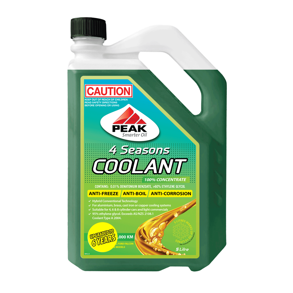 PEAK 4 SEASONS COOLANT CONCENTRATE - OAT