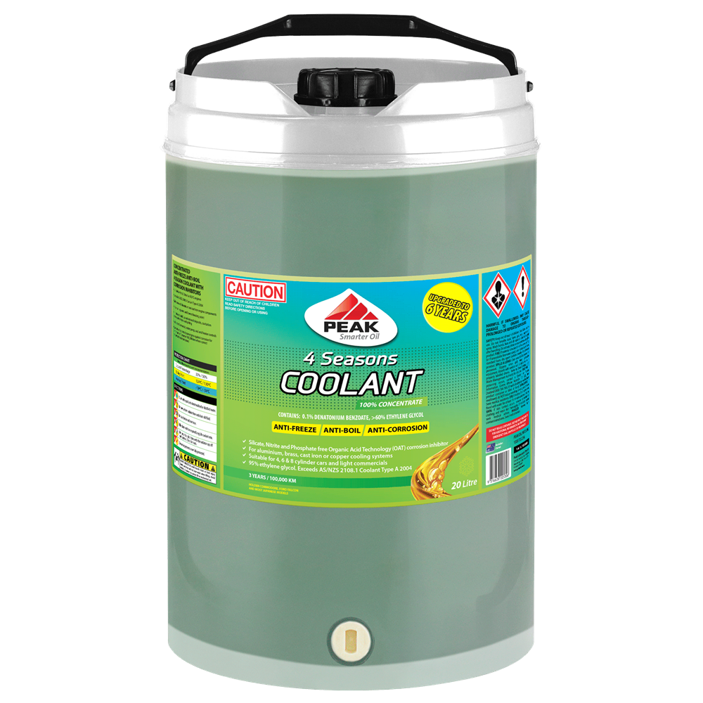 PEAK 4 SEASONS COOLANT CONCENTRATE - OAT