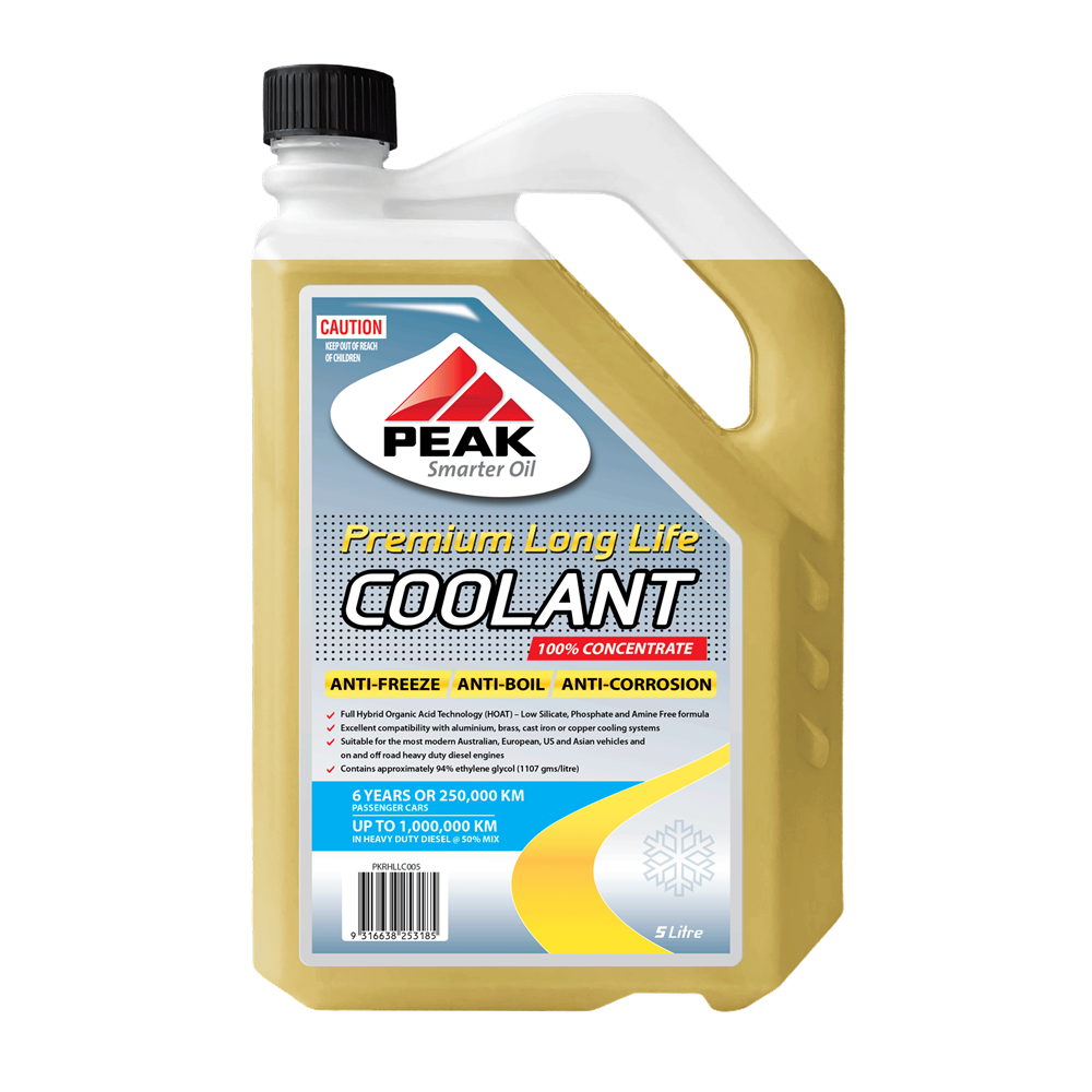 PEAK YELLOW LONG LIFE COOLANT CONCENTRATE