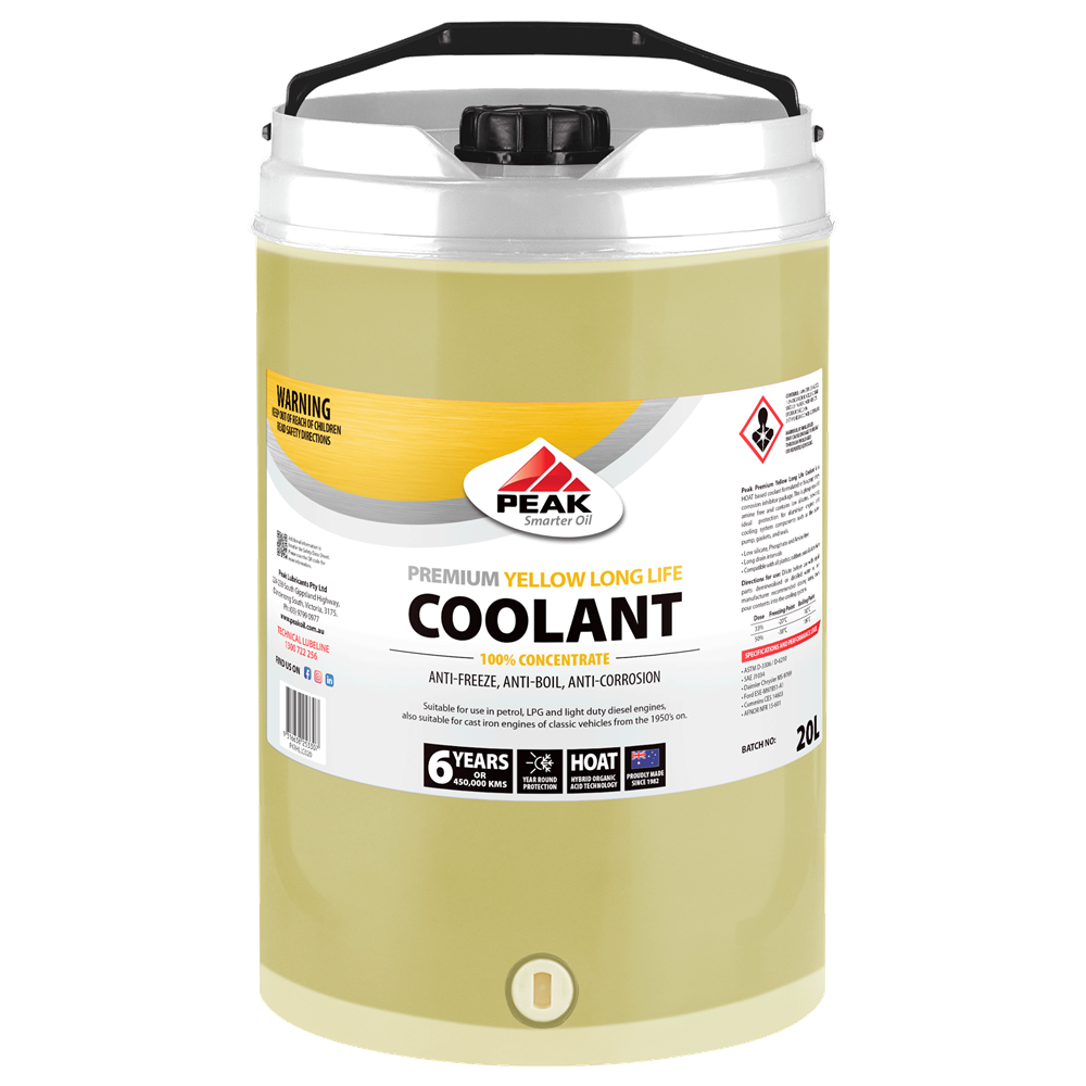 PEAK YELLOW LONG LIFE COOLANT CONCENTRATE