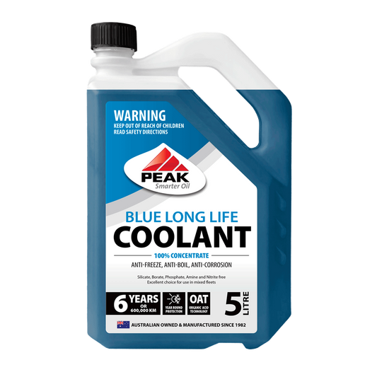 PEAK BLUE LONG LIFE COOLANT CONCENTRATE - OAT