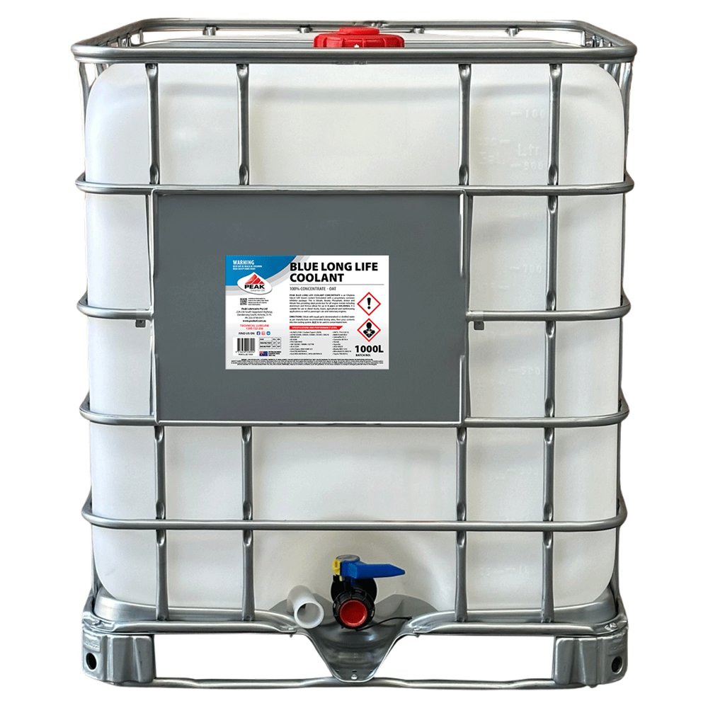 PEAK BLUE LONG LIFE COOLANT CONCENTRATE - OAT