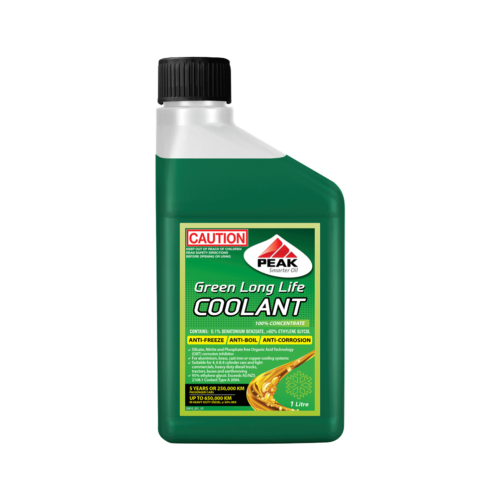 PEAK GREEN LONG LIFE COOLANT CONCENTRATE
