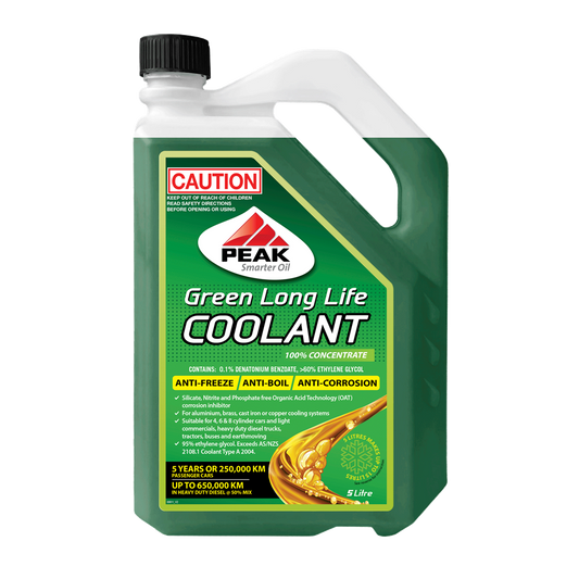 PEAK GREEN LONG LIFE COOLANT CONCENTRATE